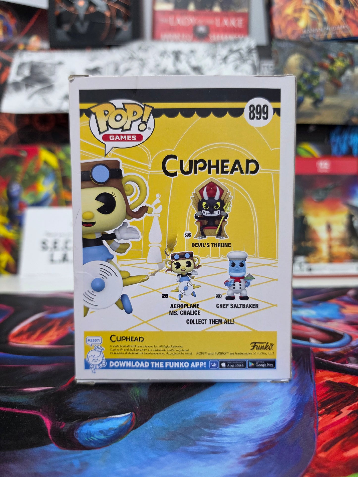 Funko Pop! Games: Cuphead – Aeroplane Ms. Chalice #899 Vinyl Figure