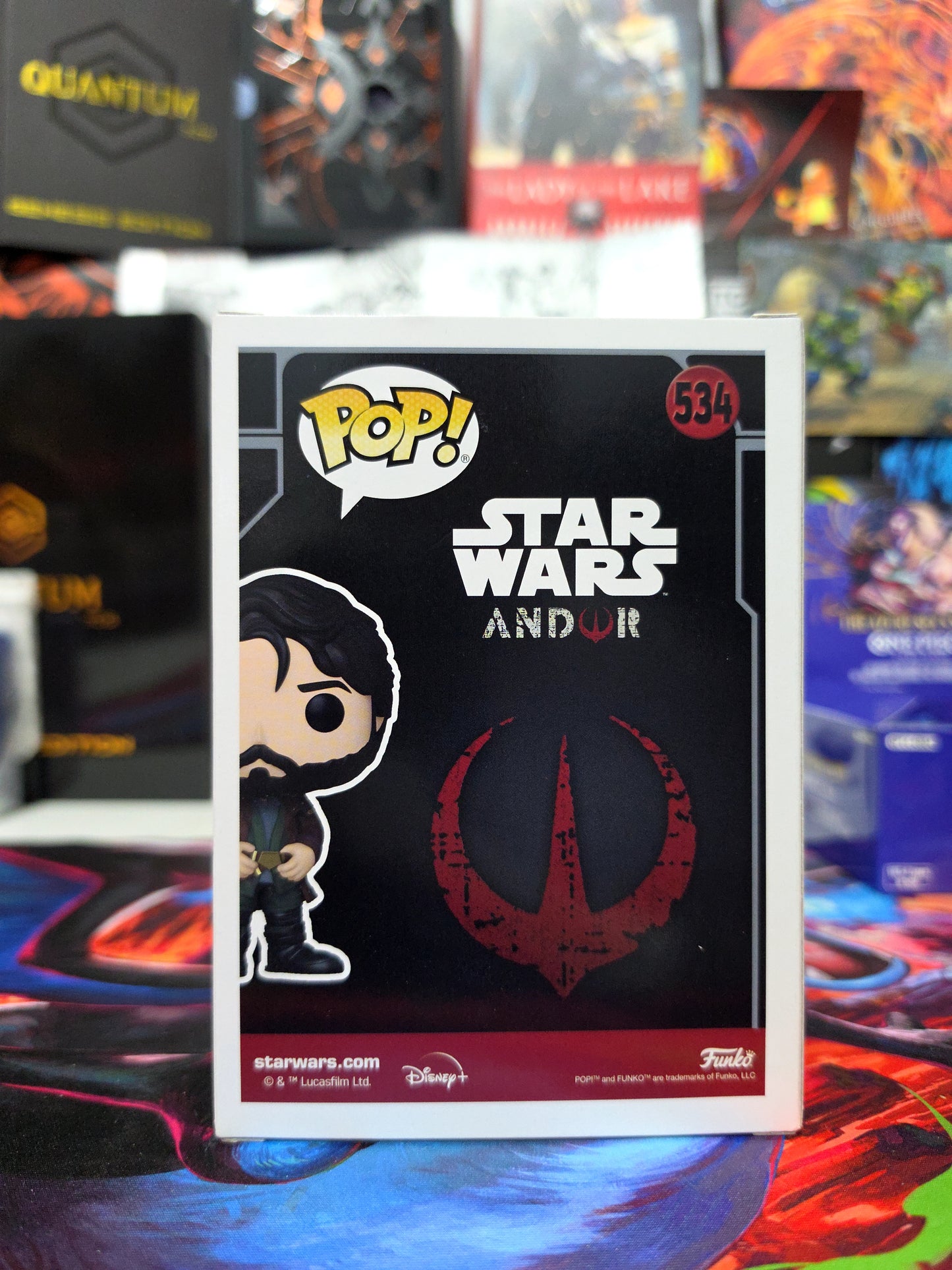 Funko Pop! Star Wars: Cassian Andor #534 – 2022 Summer Convention Limited Edition