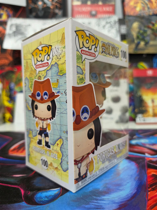 Funko Pop! Animation: One Piece – Portgas D. Ace #100 Vinyl Figure