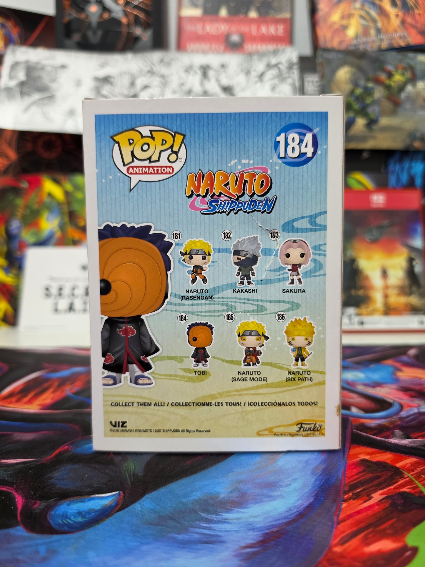 Funko Pop! Animation: Naruto Shippuden – Tobi #184 Vinyl Figure