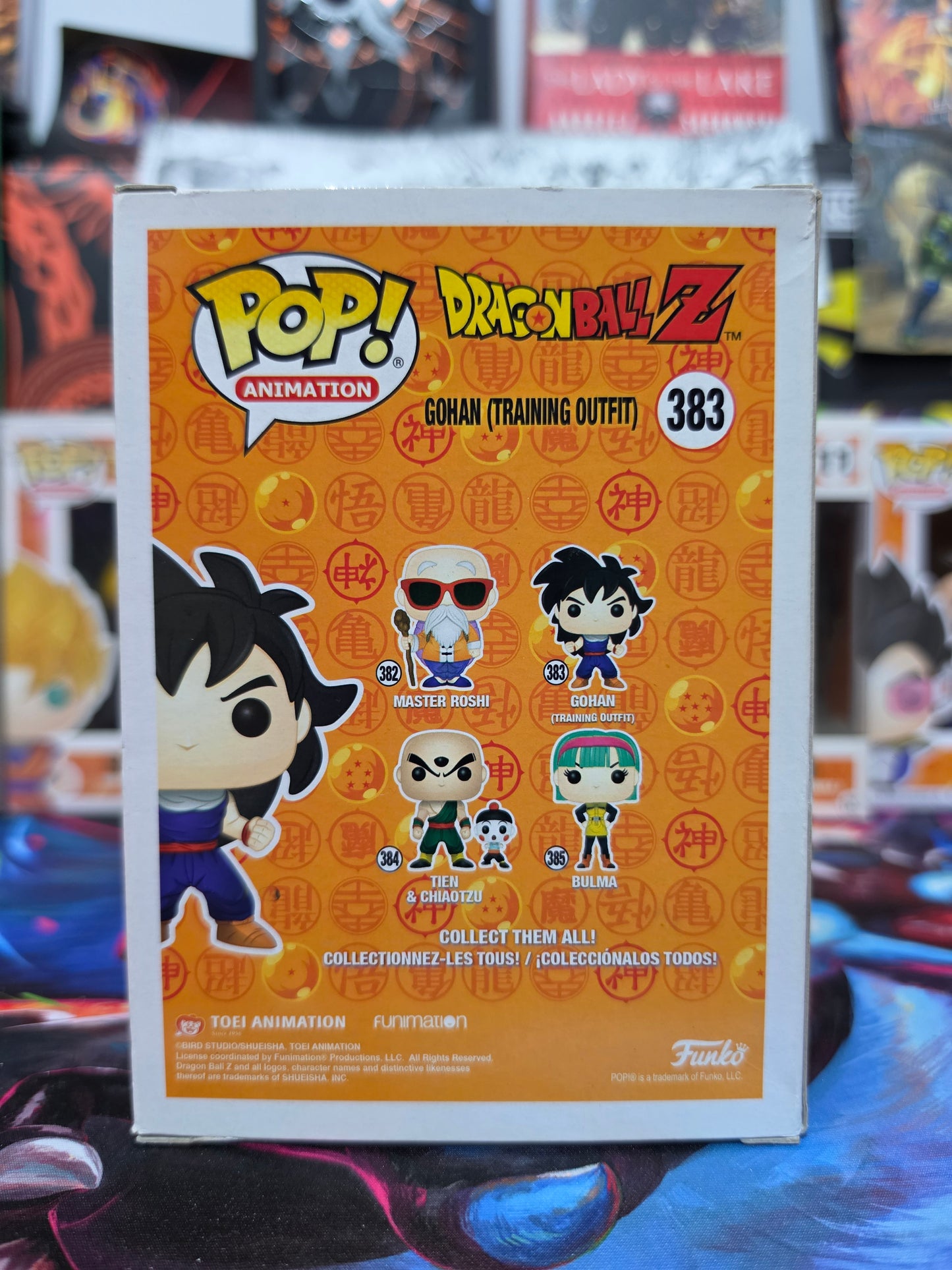 Funko Pop! Animation: Dragon Ball Z – Gohan (Training Outfit) #383 Vinyl Figure