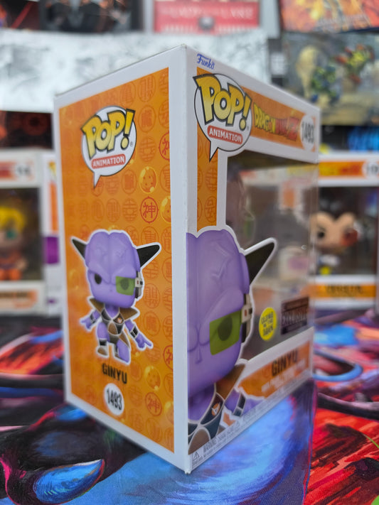 Funko Pop! Animation: Dragon Ball Z – Ginyu #1493 (Entertainment Earth Exclusive – Glow in the Dark) Vinyl Figure