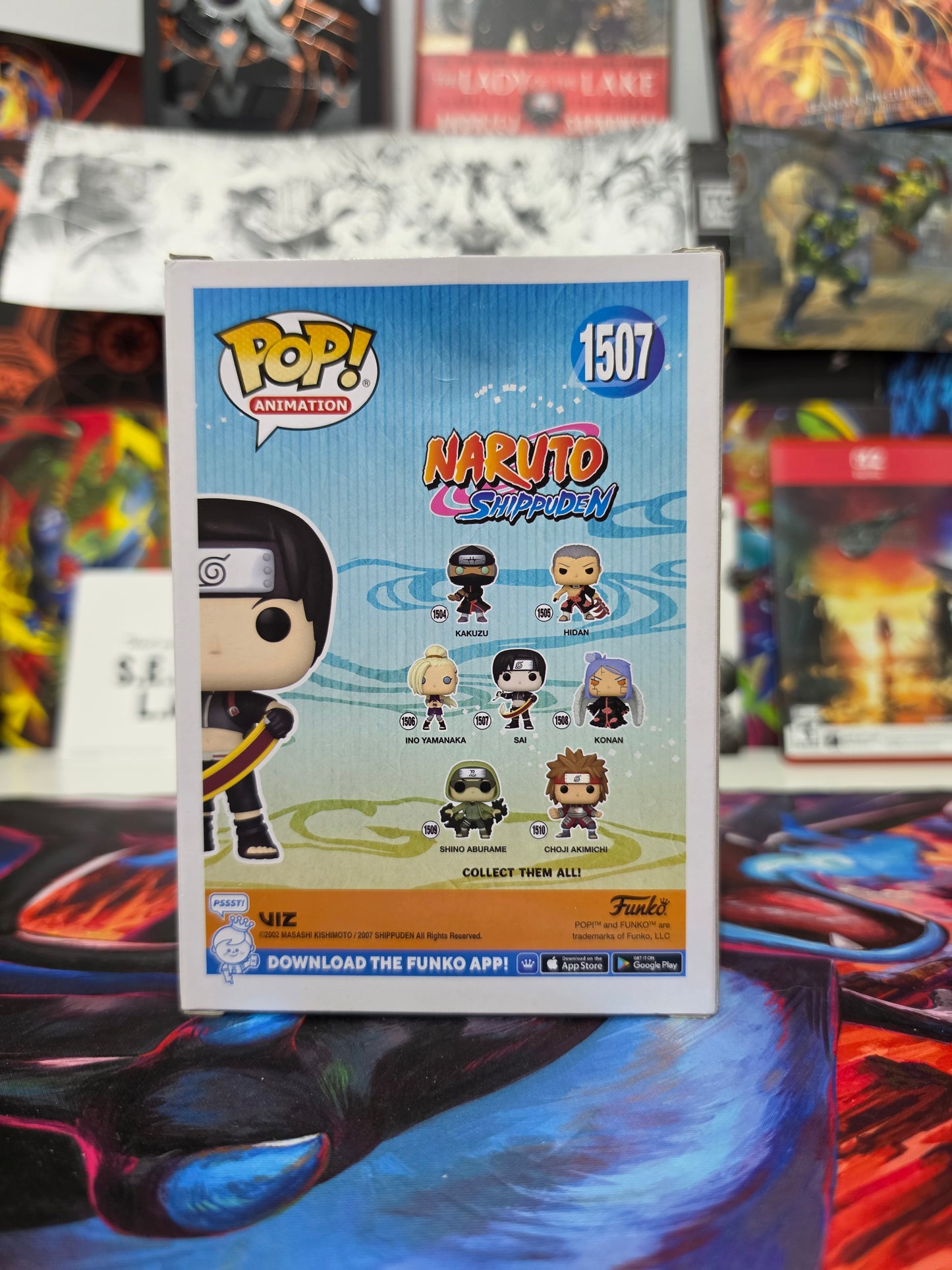 Funko Pop! Animation: Naruto Shippuden – Sai #1507 Vinyl Figure
