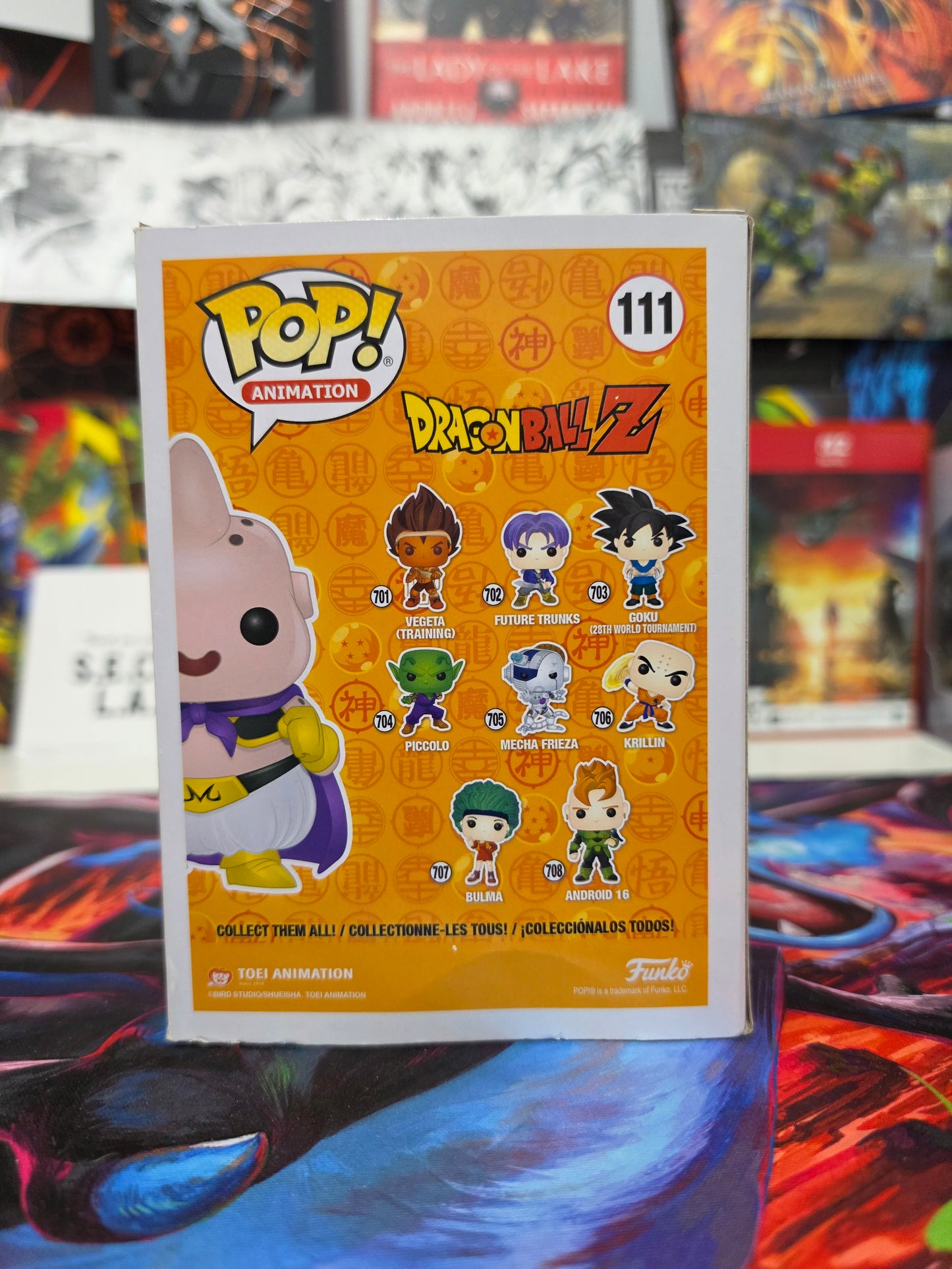 Funko Pop! Animation: Dragon Ball Z – Majin Buu #111 (FYE Exclusive – Metallic) Vinyl Figure