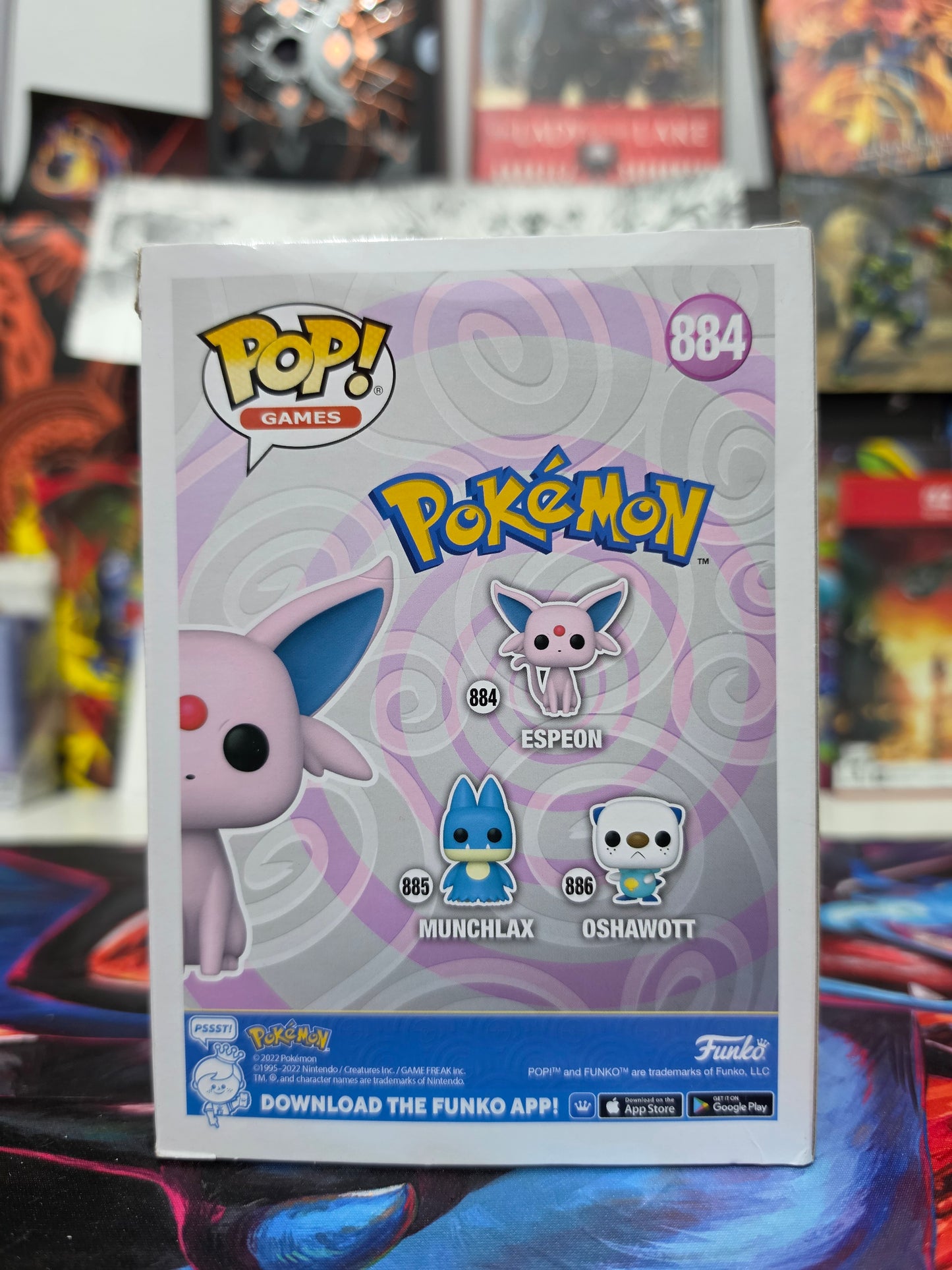 Funko Pop! Games: Pokémon – Espeon #884 Vinyl Figure