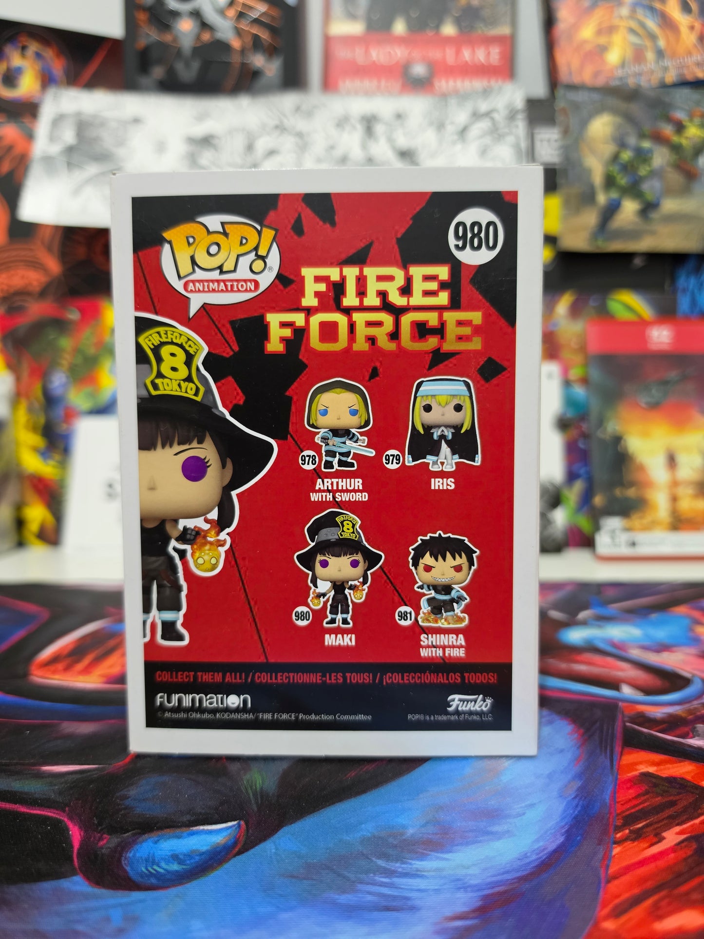 Funko Pop! Animation: Fire Force – Maki #980 Vinyl Figure