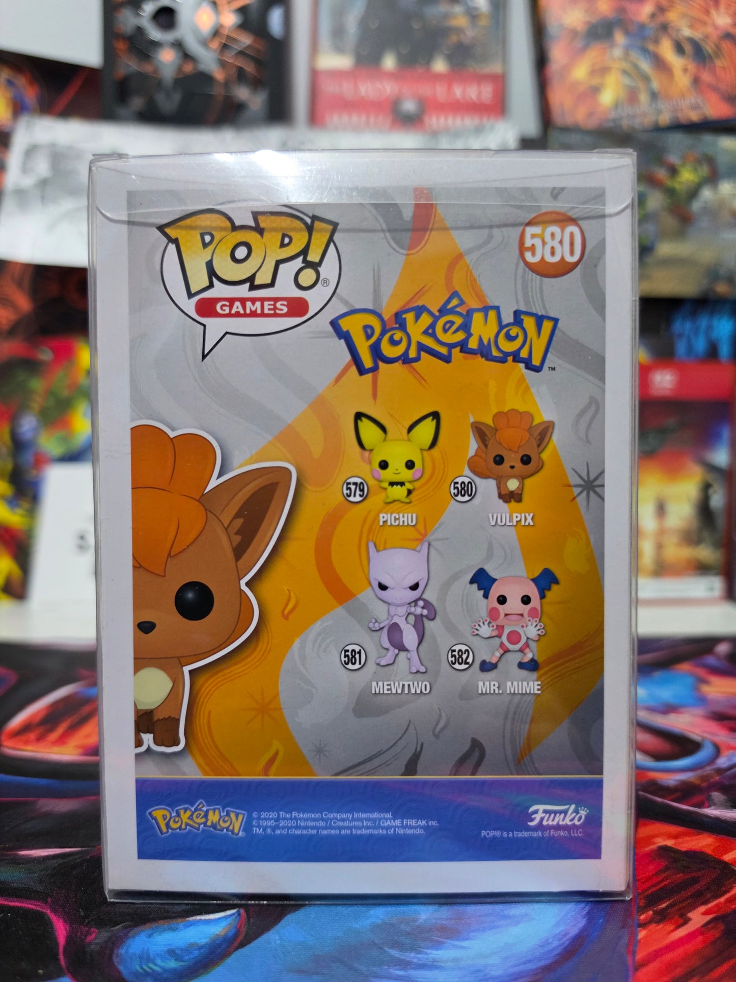 Funko Pop! Games: Pokémon – Vulpix #580 Vinyl Figure