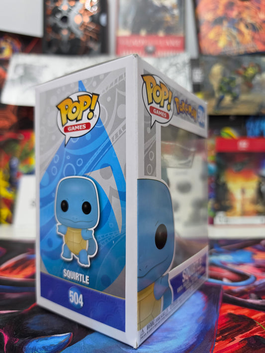 Funko Pop! Games: Pokémon – Squirtle #504 Vinyl Figure