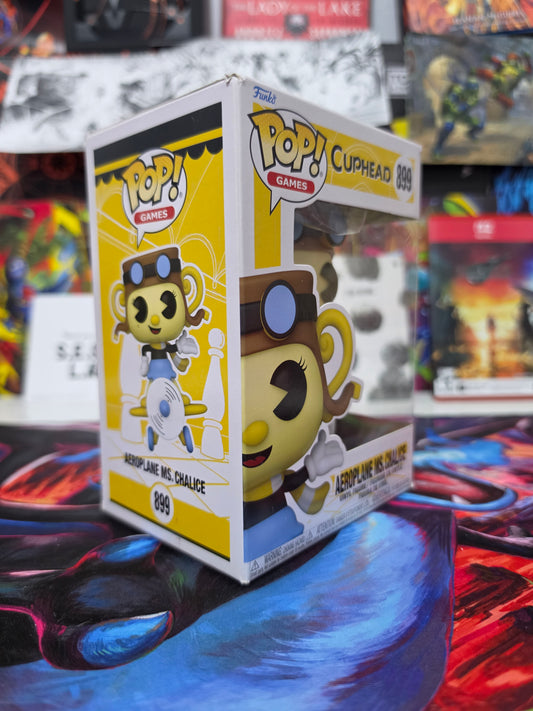 Funko Pop! Games: Cuphead – Aeroplane Ms. Chalice #899 Vinyl Figure