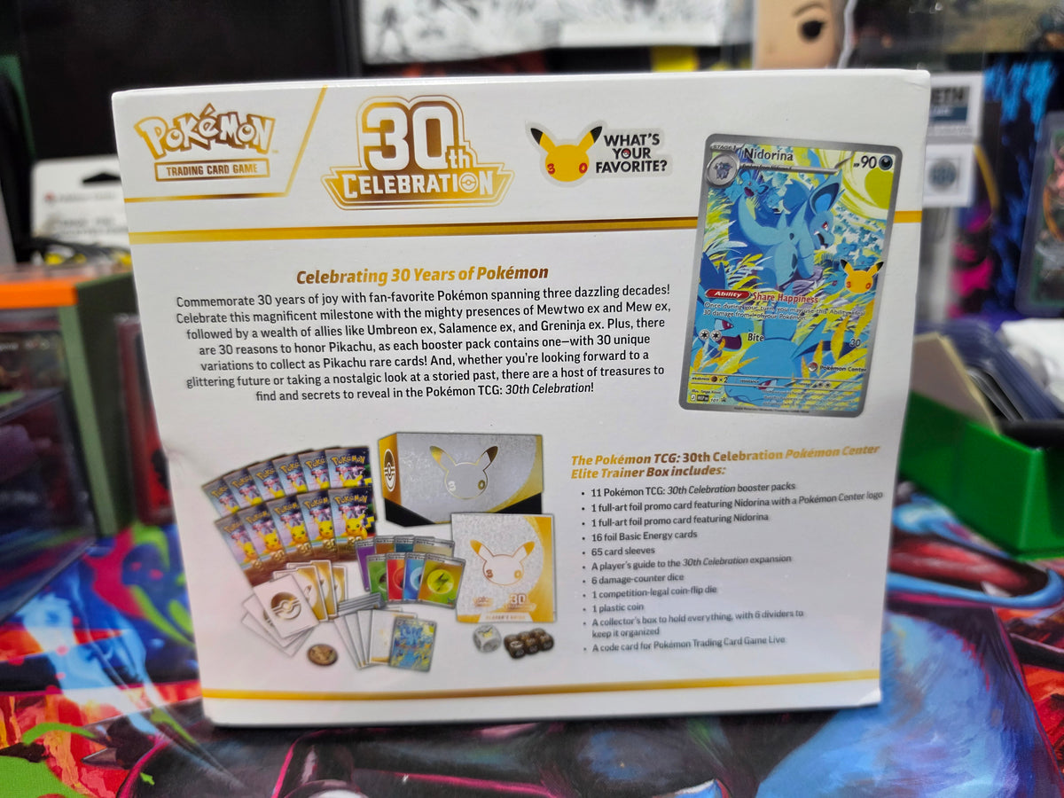 Pokémon TCG: 30th Anniversary Pokémon Center Elite Trainer Box