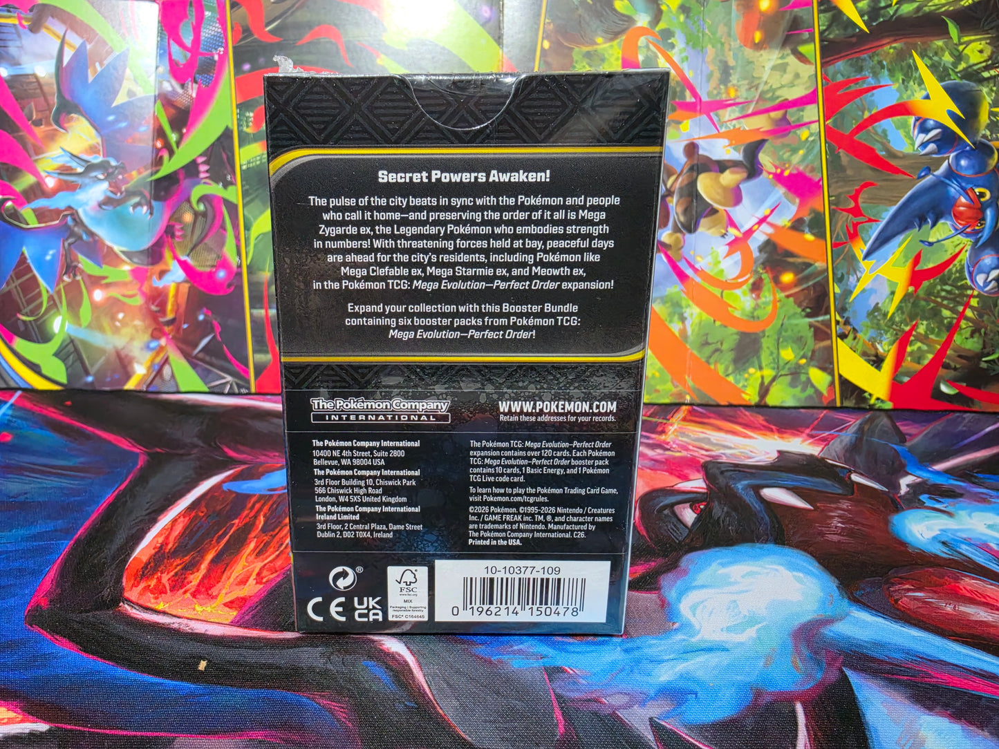 Pokémon TCG: Mega Evolution-Perfect Order Booster Bundle