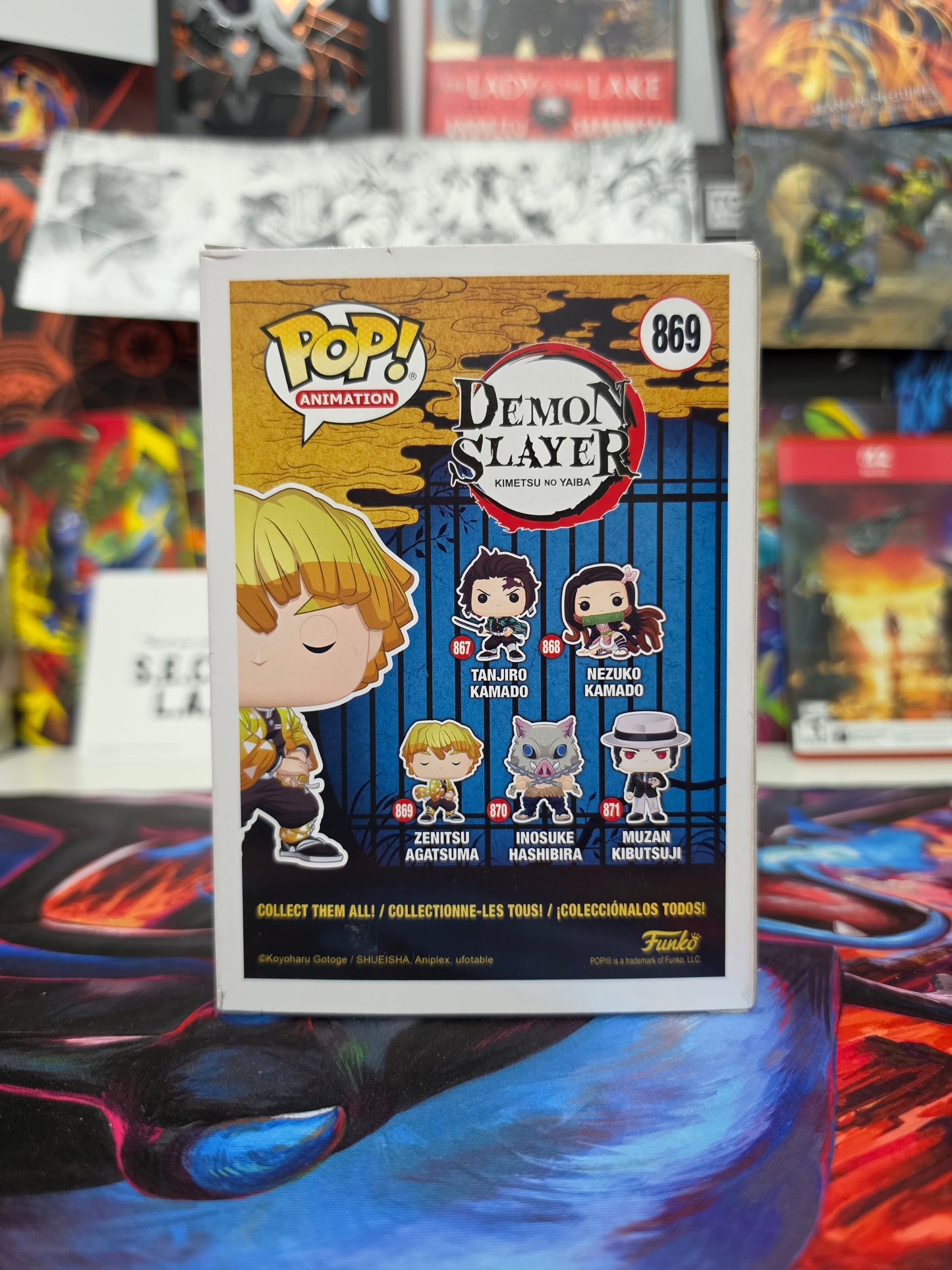 Funko Pop! Animation: Demon Slayer – Zenitsu Agatsuma #869 Vinyl Figure