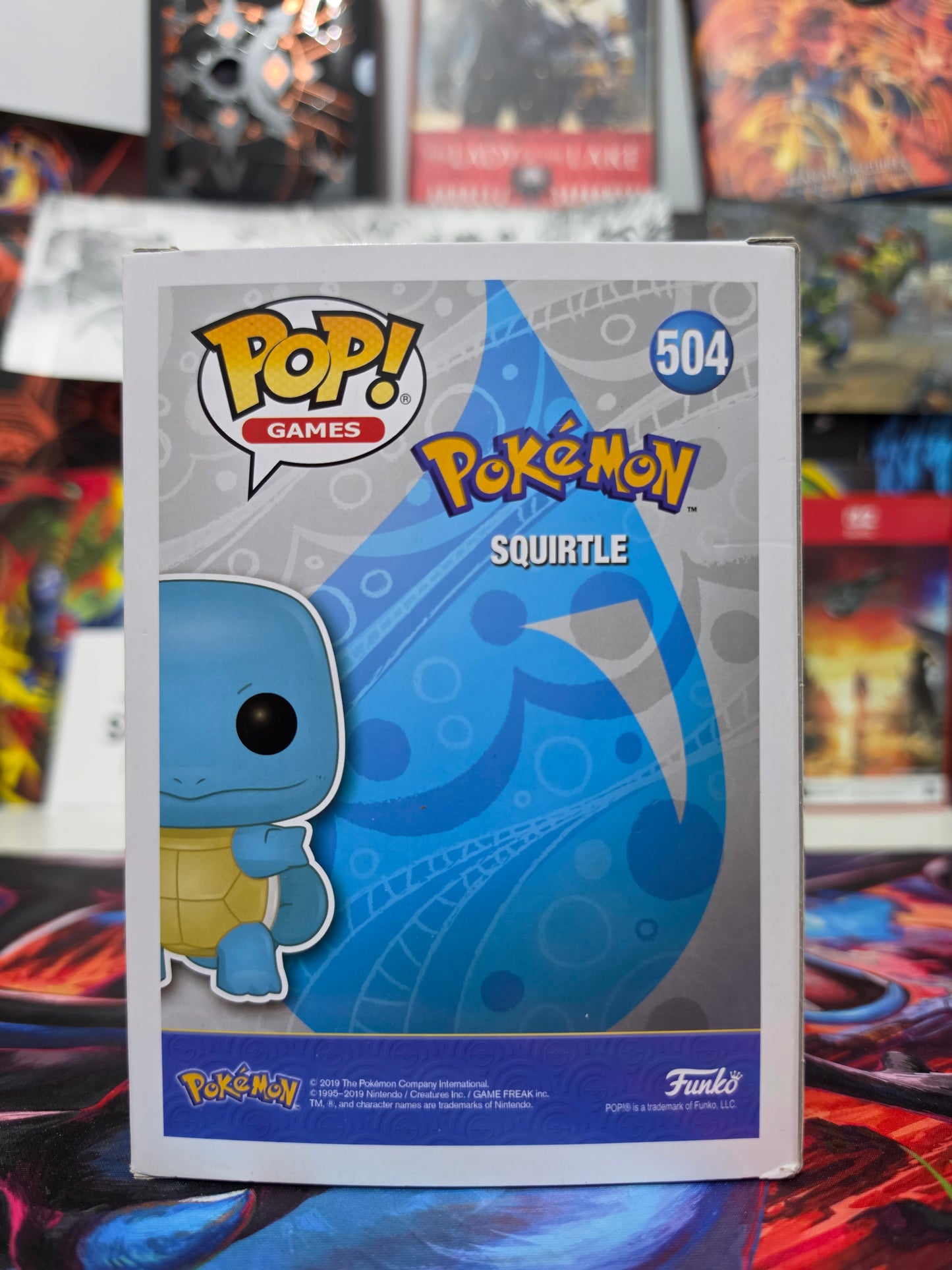 Funko Pop! Games: Pokémon – Squirtle #504 Vinyl Figure