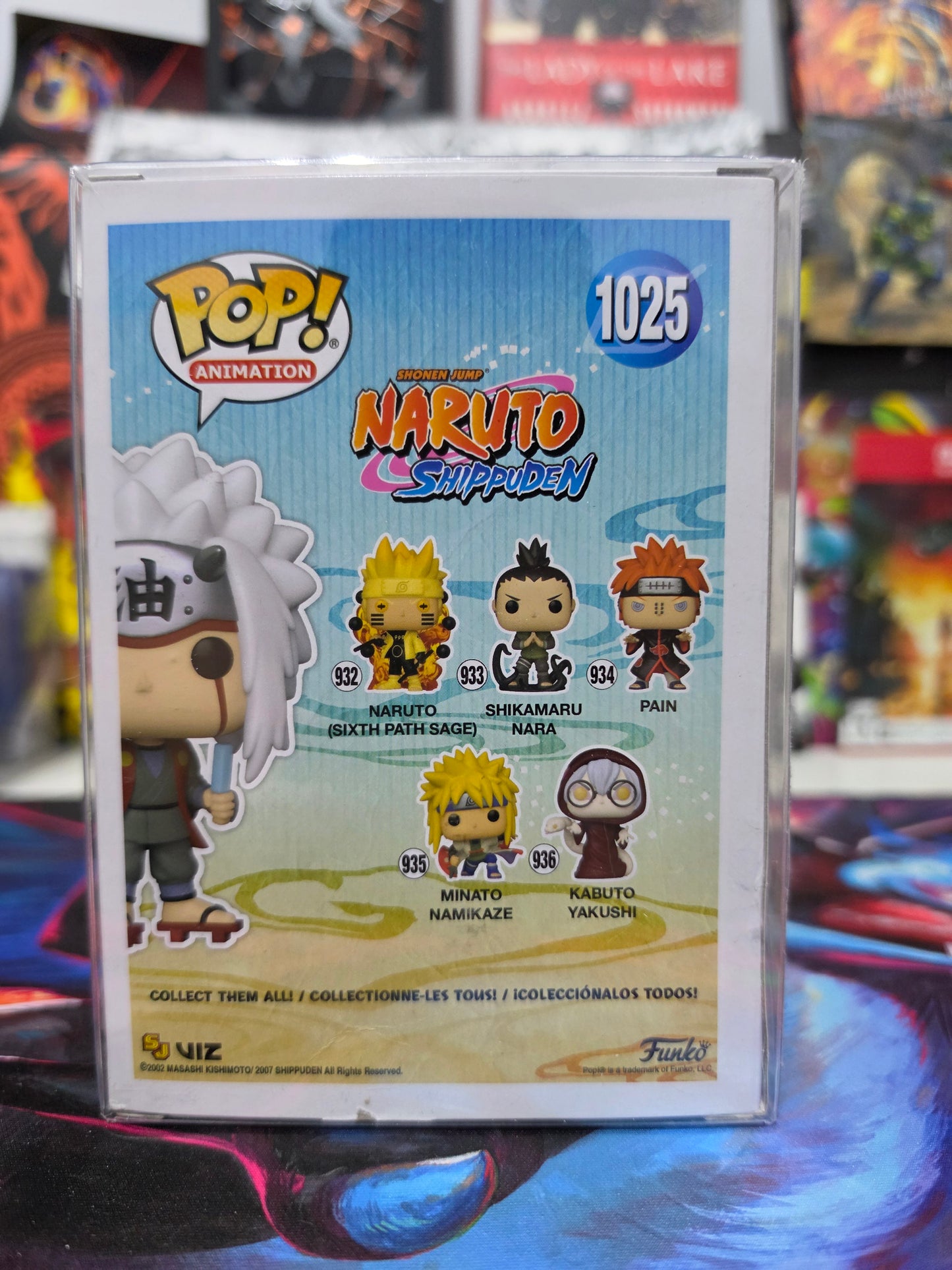 Funko Pop! Animation: Naruto Shippuden – Jiraiya #1025 (2021 Fall Convention Limited Edition) Funko Exclusive