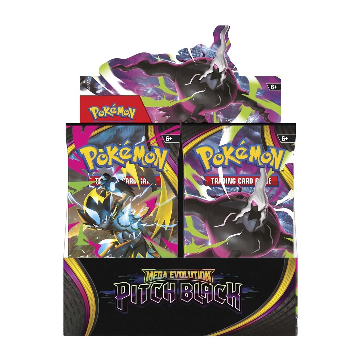 (Pre-Order) Pokémon TCG: Mega Evolution-Pitch Black Booster Display Box (36 Packs)