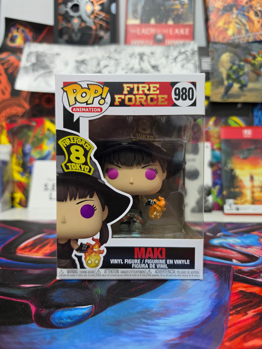 Funko Pop! Animation: Fire Force – Maki #980 Vinyl Figure