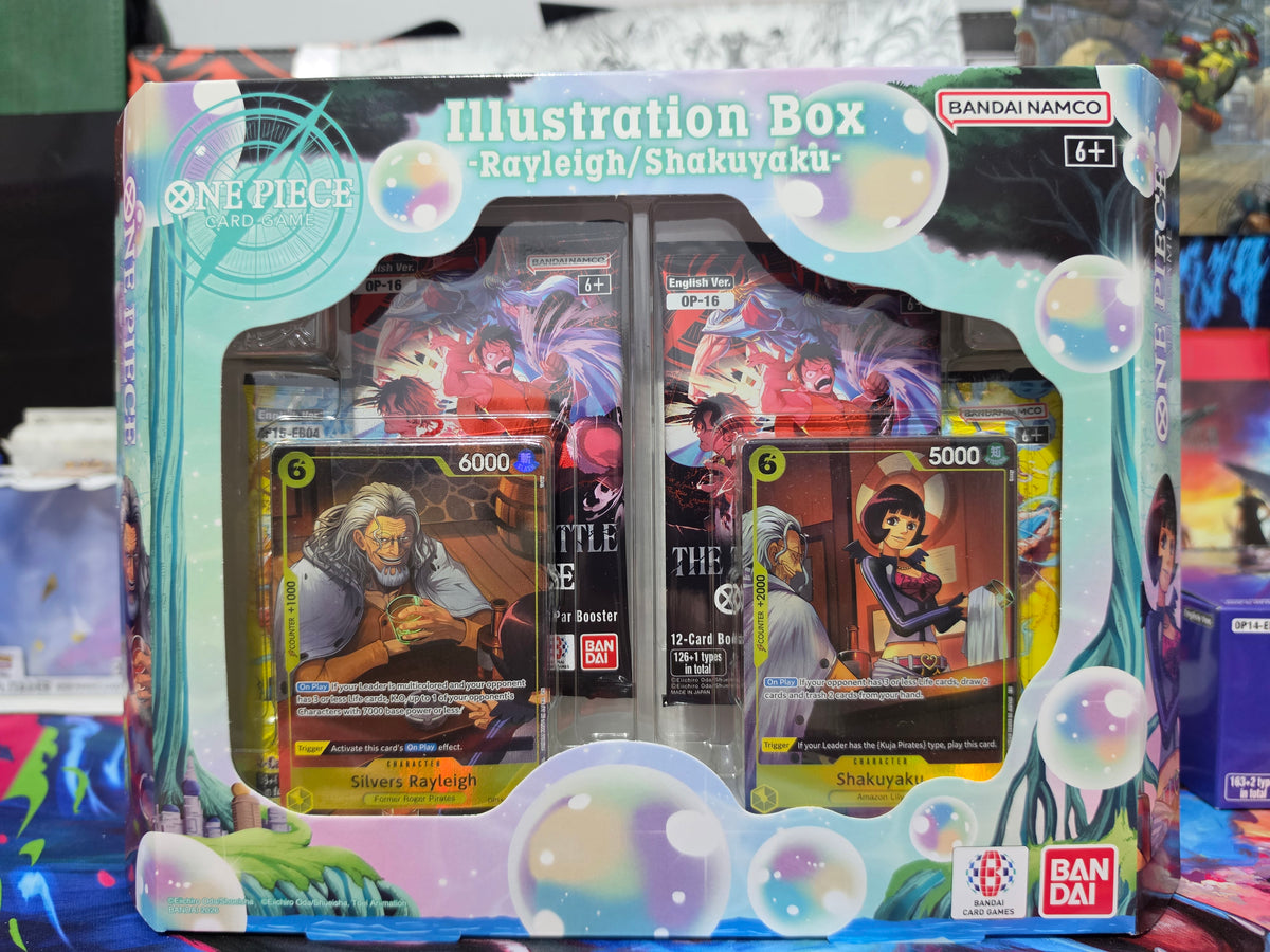 One Piece Card Game Illustration Box Vol. 7 – Rayleigh / Shakuyaku