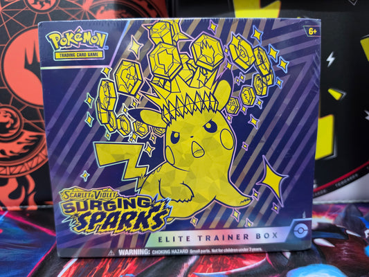 Pokémon TCG: Scarlet & Violet-Surging Sparks Elite Trainer Box