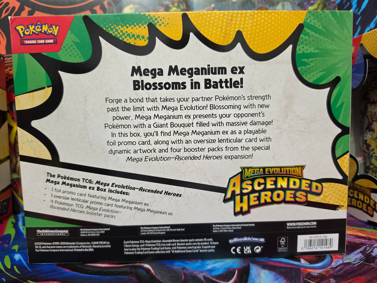 Pokémon TCG Ascended Heroes EX Box