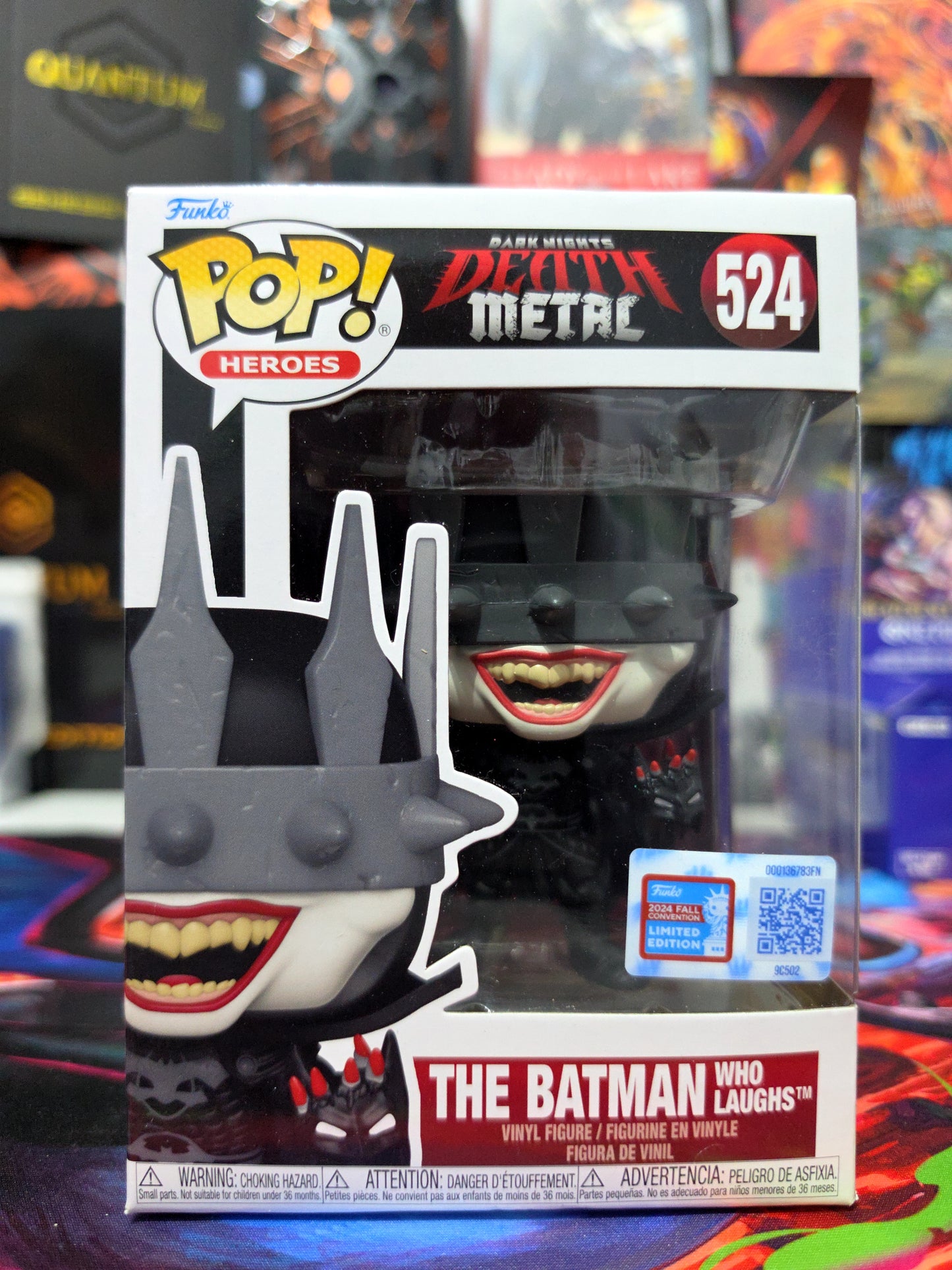 Funko Pop! Heroes: The Batman Who Laughs #524 – 2024 Fall Convention Limited Edition