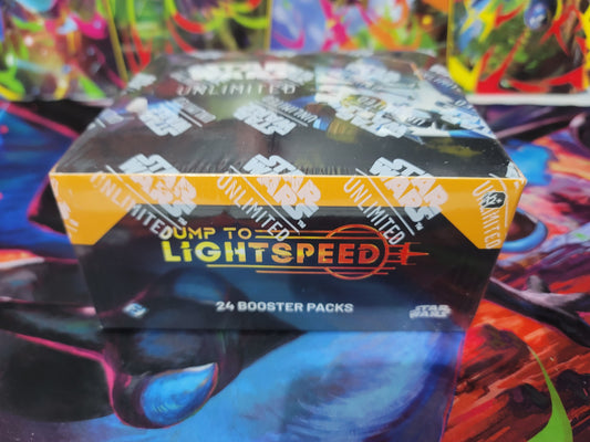 Star Wars: Unlimited TCG Jump to Lightspeed Booster Display
