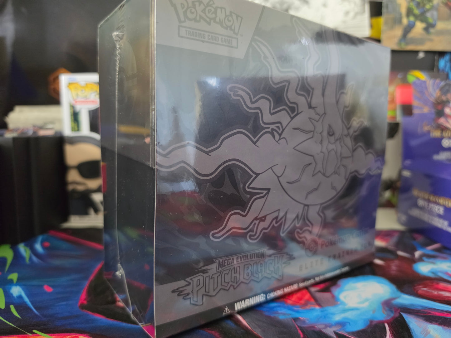 Pokémon TCG: Mega Evolution-Pitch Black Pokémon Center Elite Trainer Box
