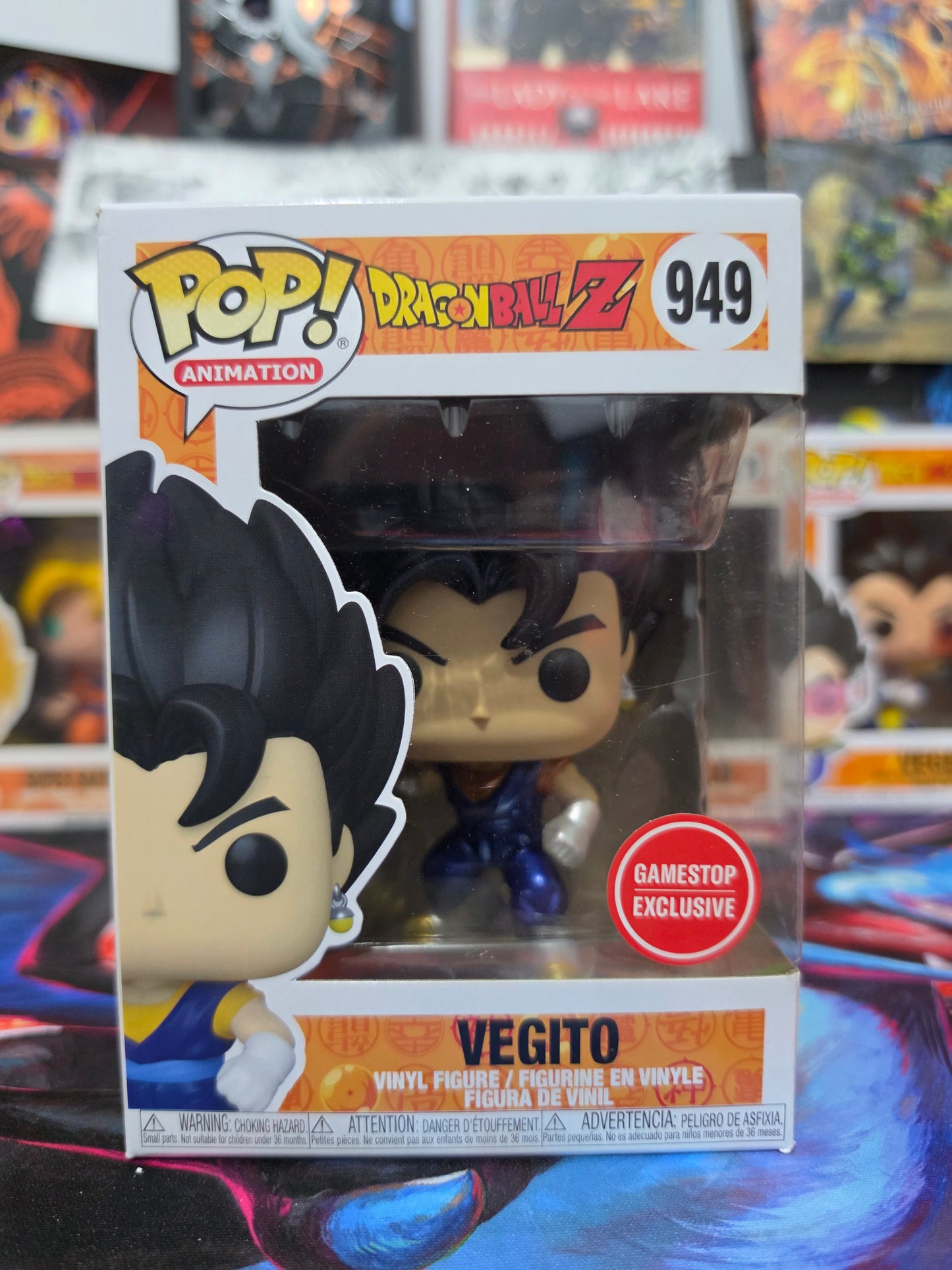 Funko Pop! Animation: Dragon Ball Z – Vegito #949 (GameStop Exclusive) Vinyl Figure