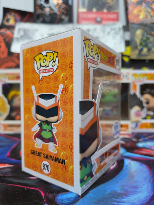 Funko Pop! Animation: Dragon Ball Z – Great Saiyaman #970 (Funko Shop Exclusive) Vinyl Figure