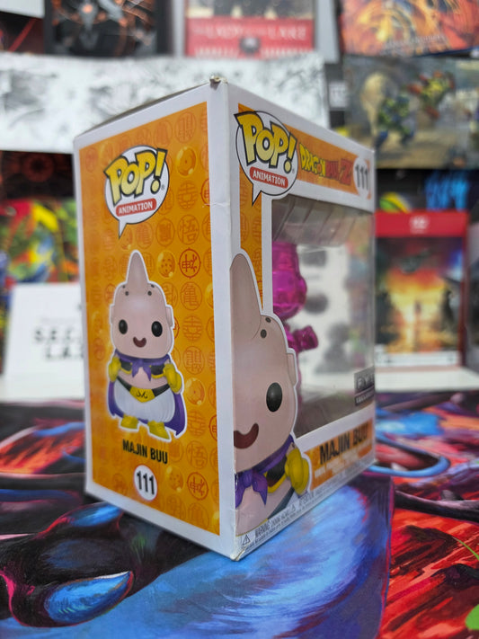 Funko Pop! Animation: Dragon Ball Z – Majin Buu #111 (FYE Exclusive – Metallic) Vinyl Figure