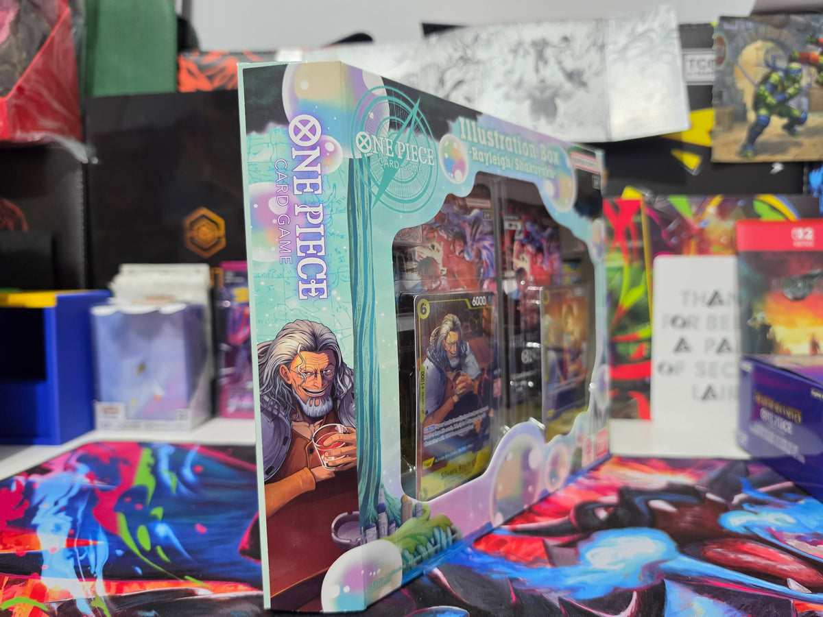 One Piece Card Game Illustration Box Vol. 7 – Rayleigh / Shakuyaku