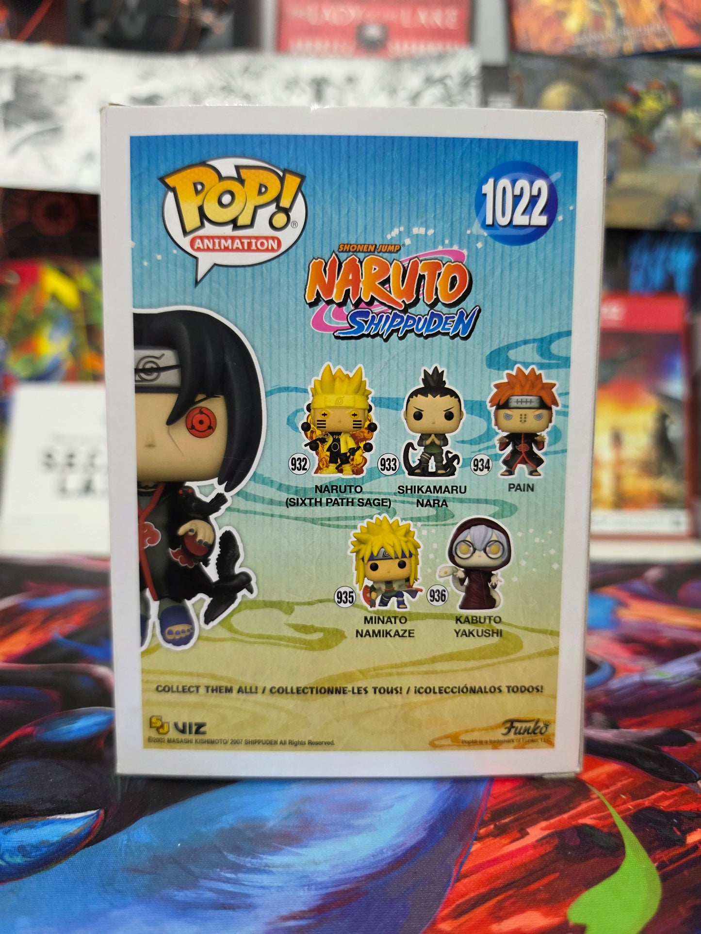 Funko Pop! Animation: Naruto Shippuden – Itachi with Crows #1022 (Funko Special Edition) Vinyl Figure