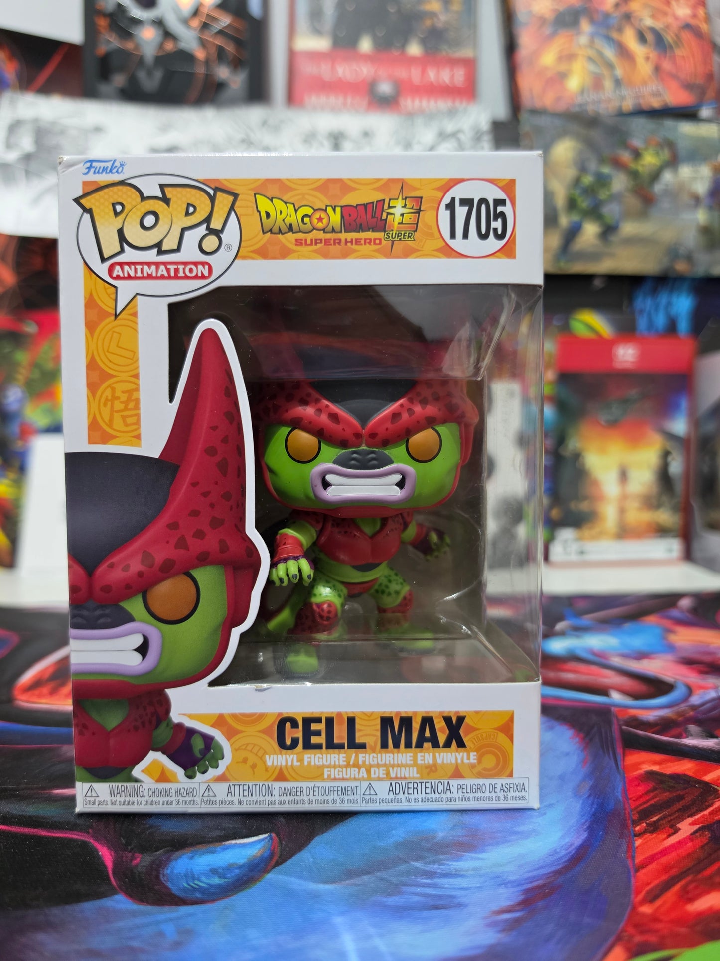 Funko Pop! Animation: Dragon Ball Super: Super Hero – Cell Max #1705 Vinyl Figure