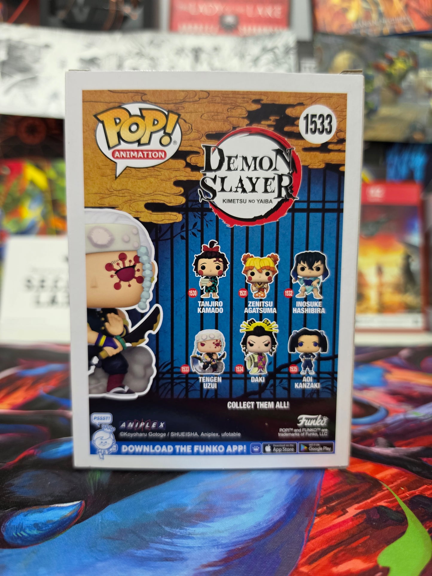 Funko Pop! Animation: Demon Slayer – Tengen Uzui #1533 Vinyl Figure
