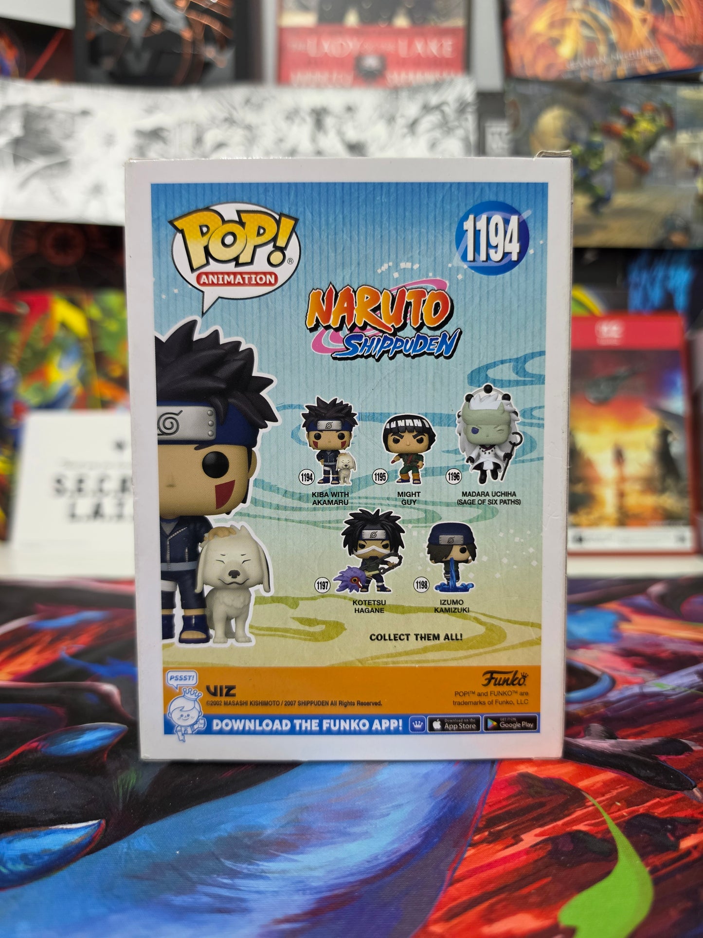Funko Pop! Animation: Naruto Shippuden – Kiba with Akamaru #1194 Vinyl Figure