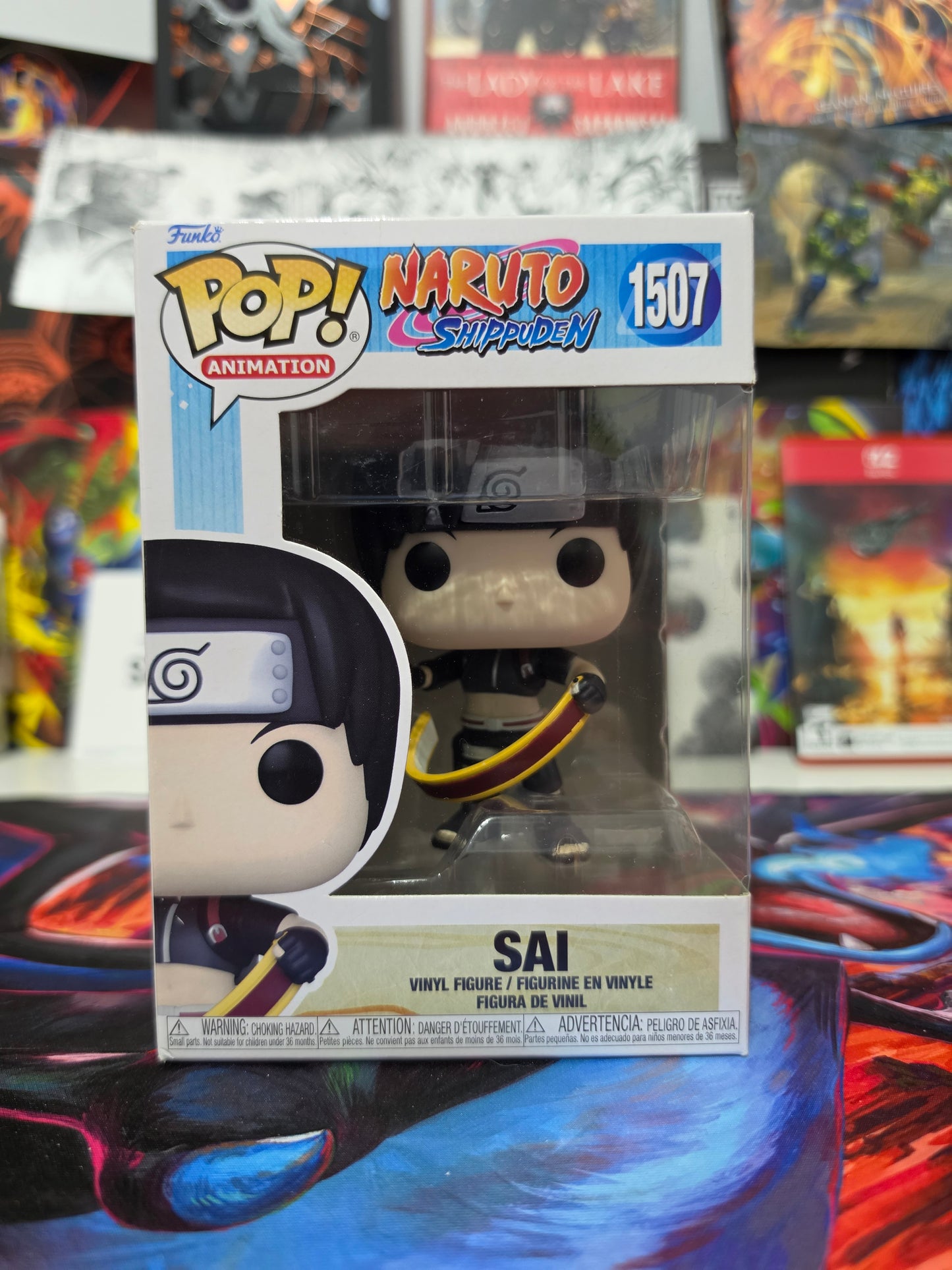 Funko Pop! Animation: Naruto Shippuden – Sai #1507 Vinyl Figure