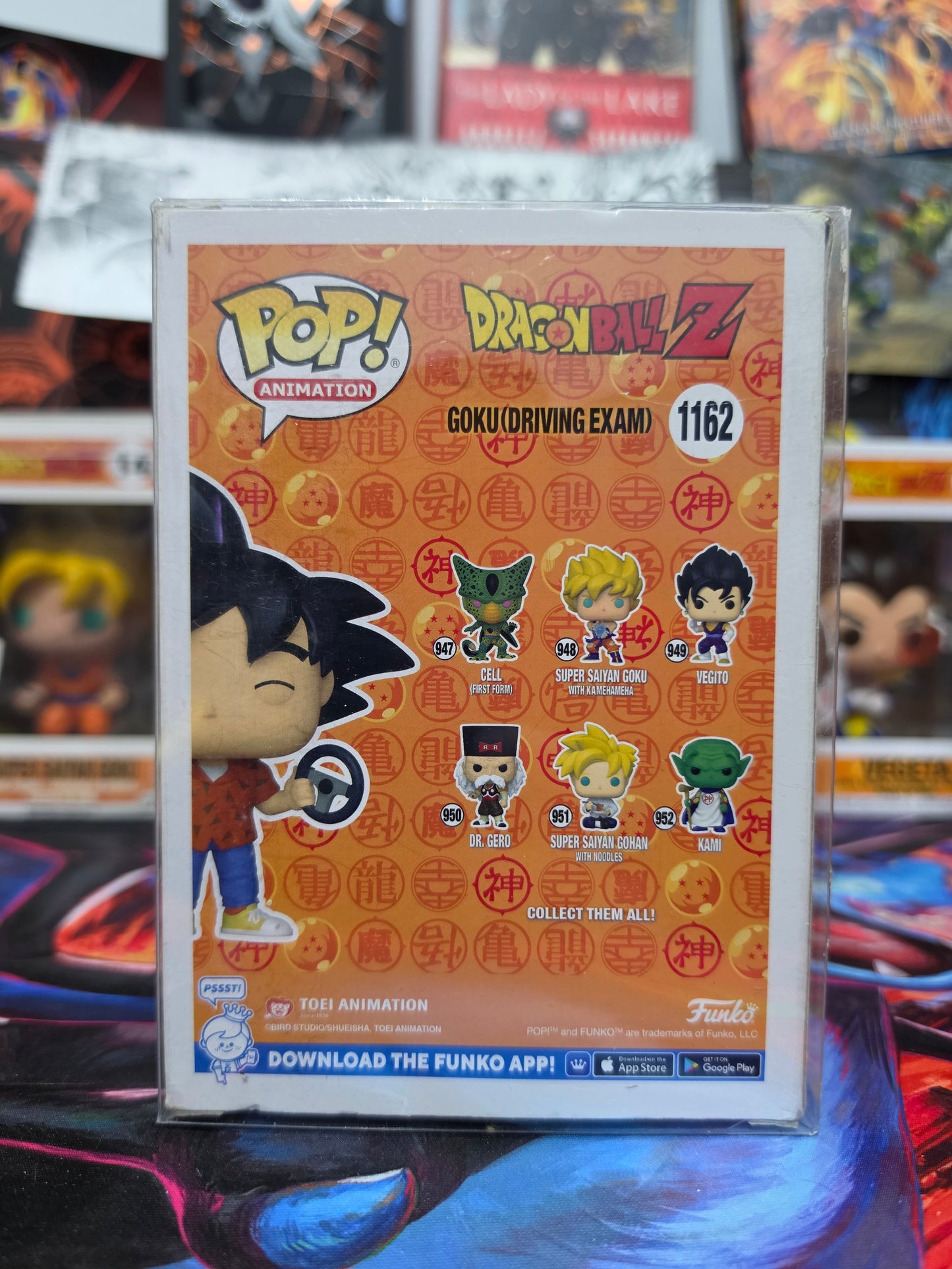 Funko Pop! Animation: Dragon Ball Z – Goku (Driving Exam) #1162 (2022 Summer Convention Limited Edition) Vinyl Figure