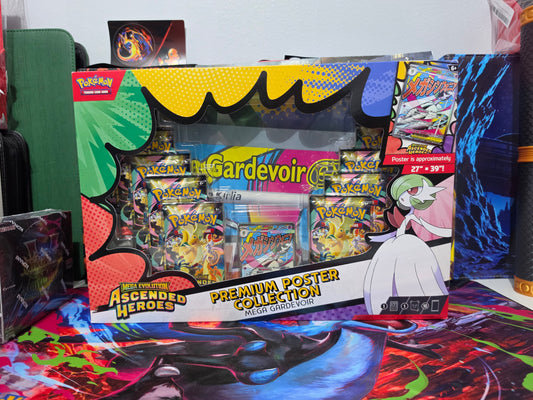 Pokémon TCG: Mega Evolution-Ascended Heroes Premium Poster Collection Mega Gardevoir