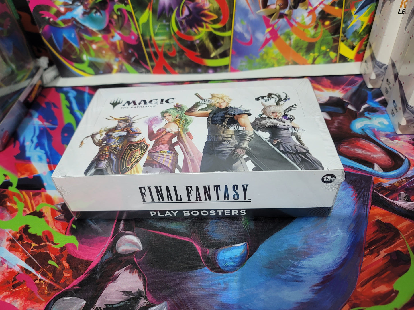 Magic: The Gathering Final Fantasy Play Booster Display