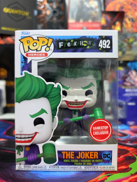 Funko Pop! Heroes: The Joker #492 – GameStop Exclusive