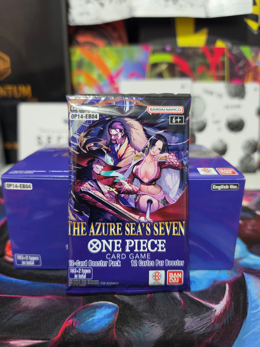 One Piece TCG The Azure Sea's Seven Booster Pack OP14 English
