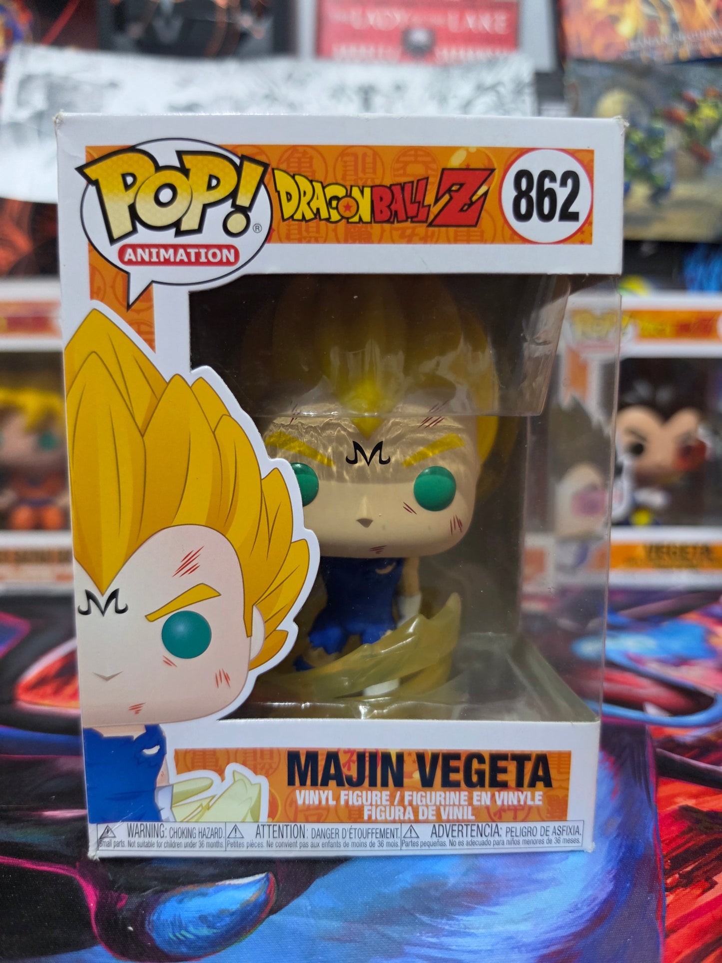 Funko Pop! Animation: Dragon Ball Z – Majin Vegeta #862 Vinyl Figure