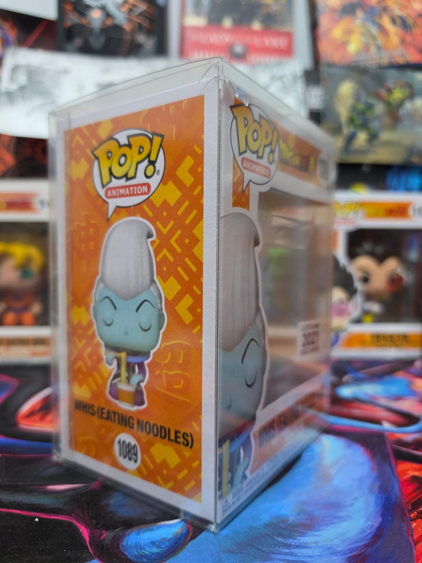 Funko Pop! Animation: Dragon Ball Super – Whis (Eating Noodles) #1089 (Funimation 2021 Exclusive) Vinyl Figure