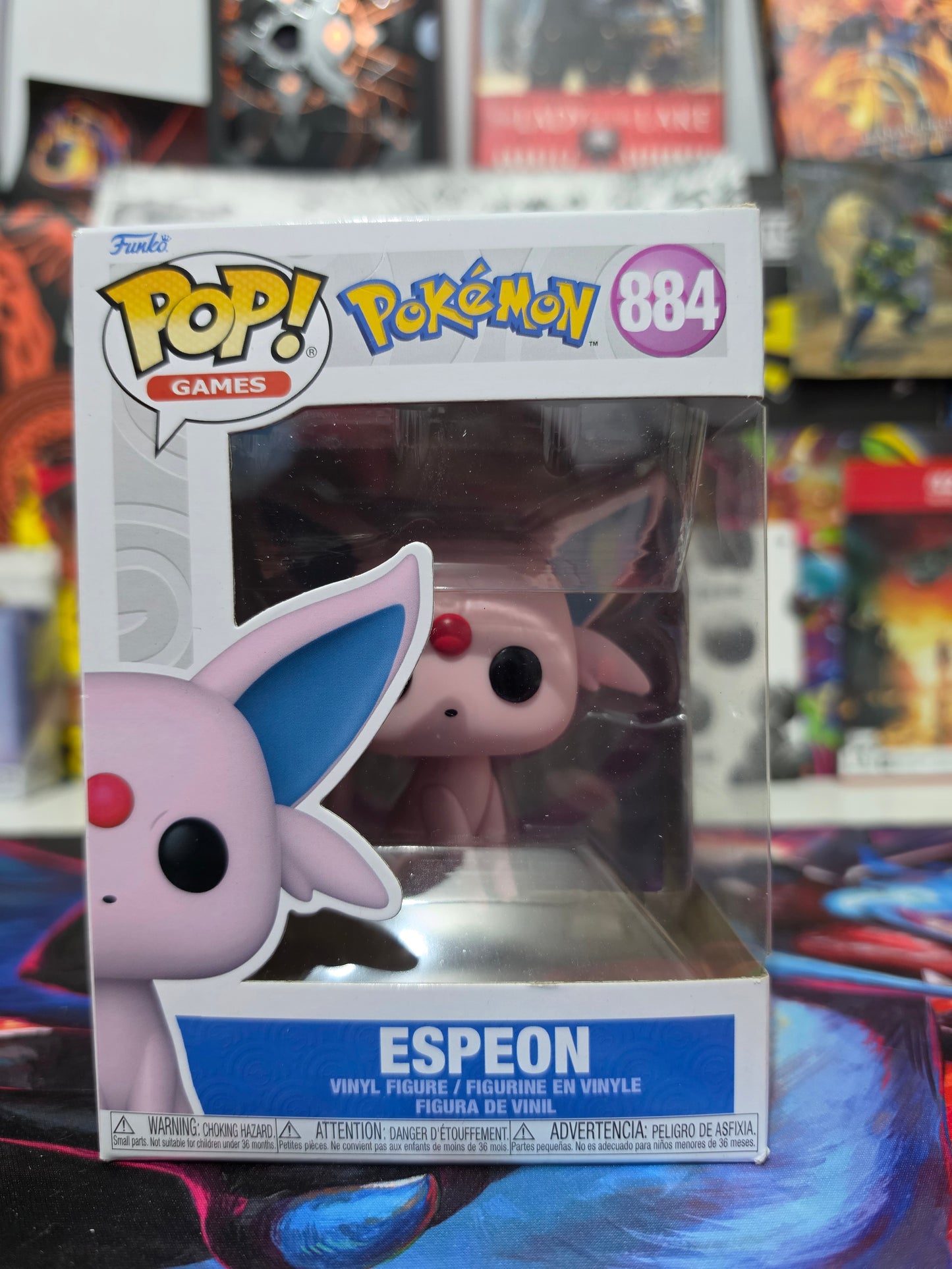 Funko Pop! Games: Pokémon – Espeon #884 Vinyl Figure