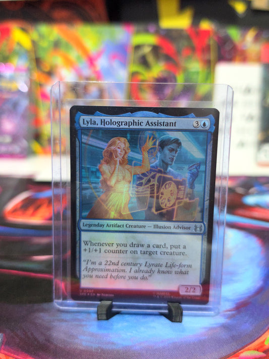 Lyla, Holographic Assistant #7 – Marvel's Spider-Man Eternal – Foil