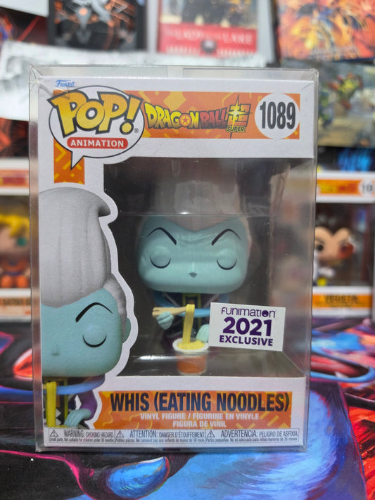 Funko Pop! Animation: Dragon Ball Super – Whis (Eating Noodles) #1089 (Funimation 2021 Exclusive) Vinyl Figure