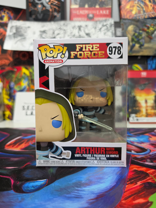 Funko Pop! Animation: Fire Force – Arthur with Sword #978 Vinyl Figure
