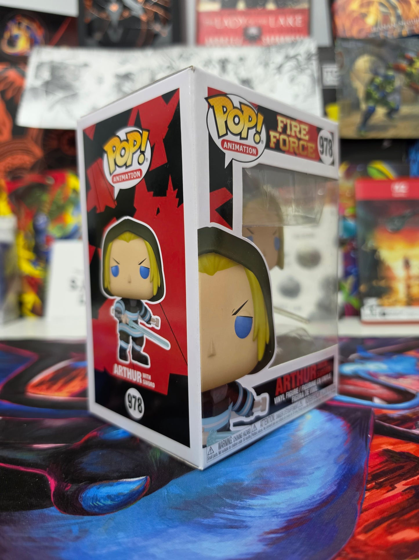 Funko Pop! Animation: Fire Force – Arthur with Sword #978 Vinyl Figure