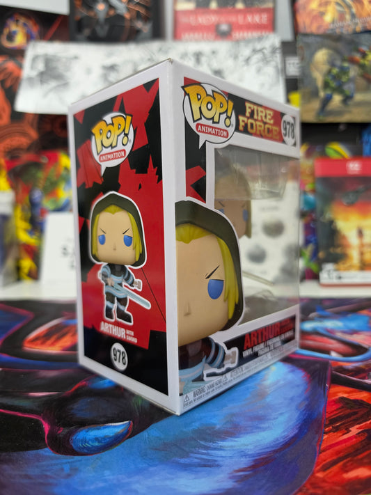 Funko Pop! Animation: Fire Force – Arthur with Sword #978 Vinyl Figure
