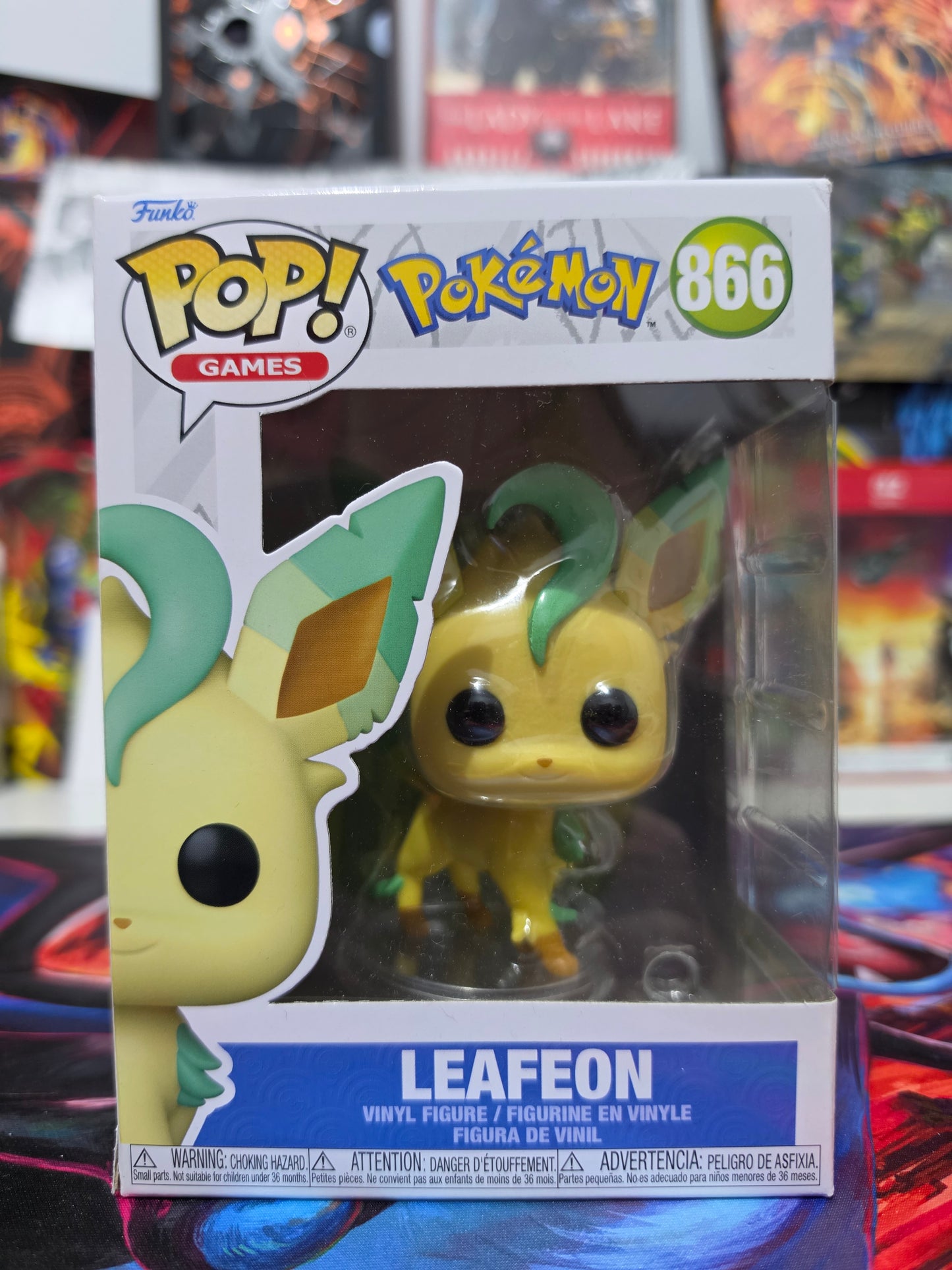 Funko Pop! Games: Pokémon – Leafeon #866 Vinyl Figure