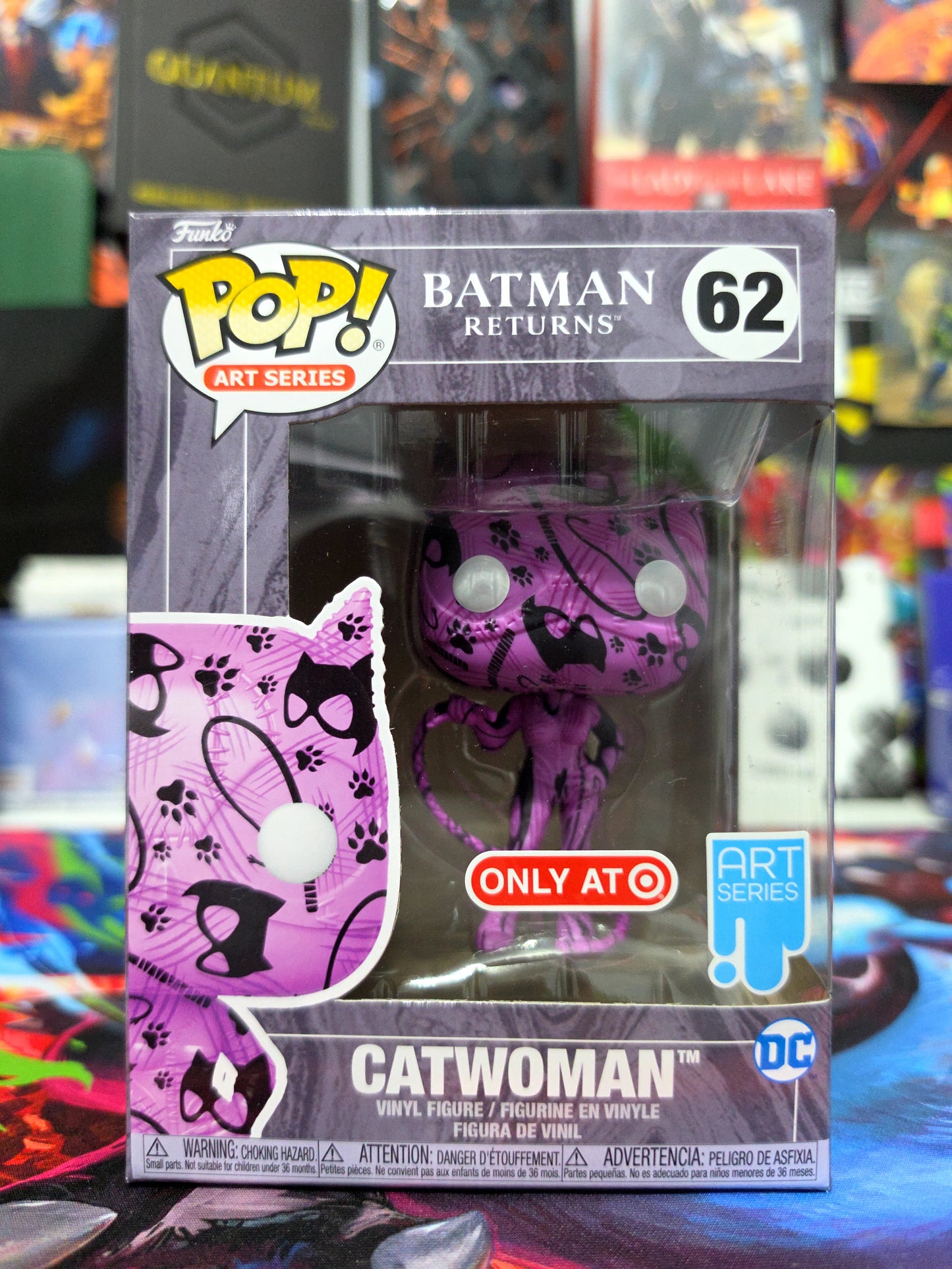 Funko Pop! Art Series: Catwoman #62 – Target Exclusive